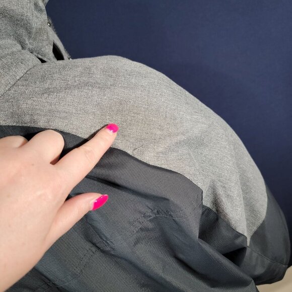 Gerry Boys Kids Youth Hooded Winter Jacket M 10/12 Grey Snow Skiing Snowboarding - Picture 4 of 11